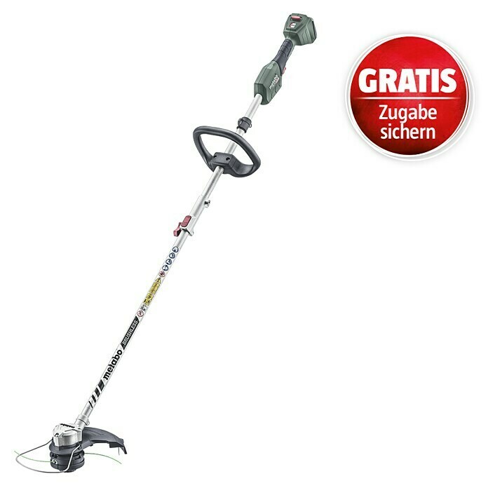 Metabo CAS 18V Akku-Rasentrimmer RTD 18 LTX BL 30 (18 V, 2 Ah, Ohne Akku, Schnittbreite Faden: 30 cm) | BAUHAUS