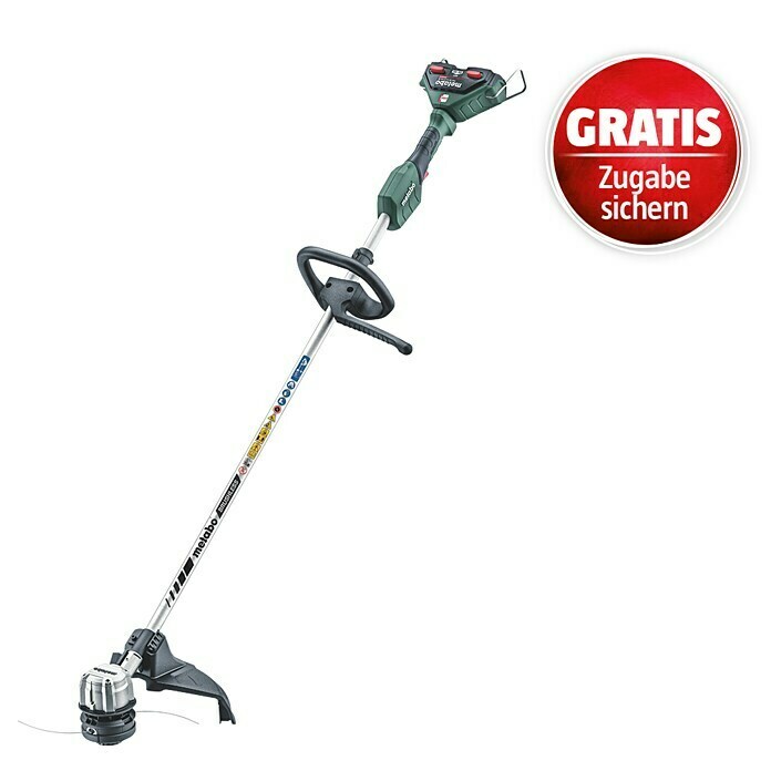 Metabo CAS 18V Akku-Rasentrimmer FSD 36-18 LTX BL 40  (18 V, 2 Ah, Ohne Akku, Schnittbreite Faden: 40 cm) | BAUHAUS