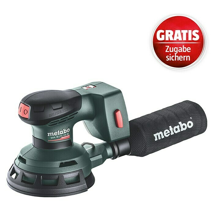 Metabo CAS 18V Akku-Exzenterschleifer SXA 18 LTX 150 BL (18 V, Durchmesser Schleifteller: 150 mm) | BAUHAUS