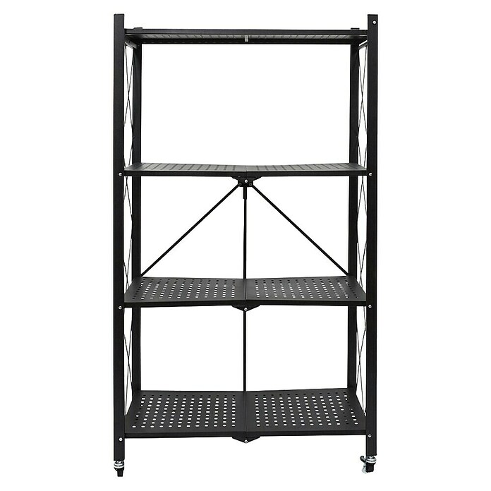 Estantería metálica Bristot Indus (L x An x Al: 34 x 71 x 127 cm, Capacidad de carga: 40 kg, Negro) | BAUHAUS