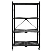 Estantería metálica Bristot Indus (L x An x Al: 34 x 71 x 127 cm, Capacidad de carga: 40 kg, Negro) | BAUHAUS