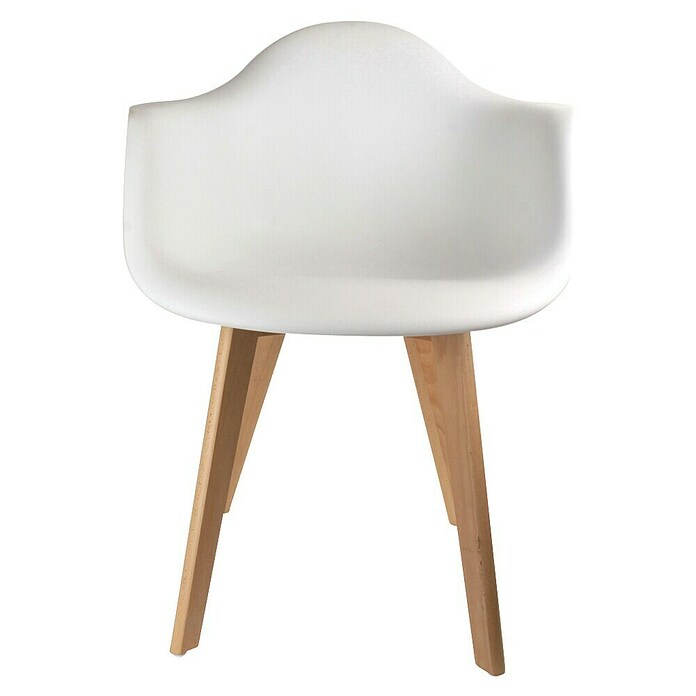 Silla butaca Mobilier Design (Blanco, 2 pzs.) | BAUHAUS