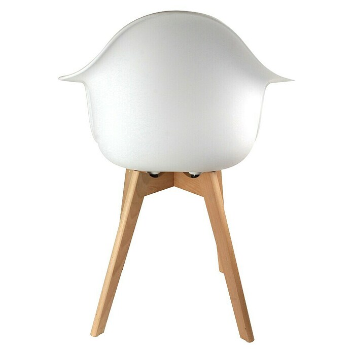 Silla butaca Mobilier Design (Blanco, 2 pzs.) | BAUHAUS