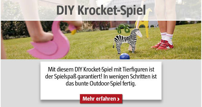 DIY Krocket-Spiel