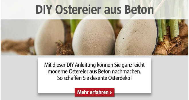 DIY Ostereier Beton