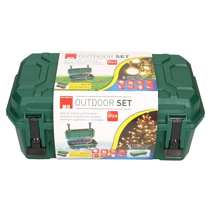 Max Hauri Outdoor SET Safety BOX M avec bloc multiprise