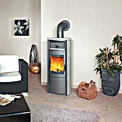 Hark Kaminofen Nika ECOplus (5 kW, Raumheizvermögen: 99 m³, Verkleidung: Naturstein, Grau)