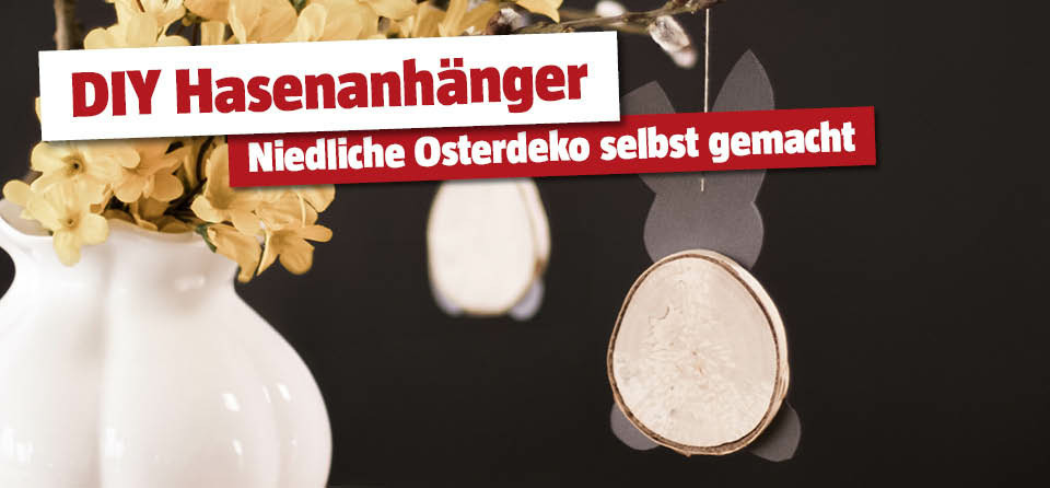 DIY Hasenanhänger