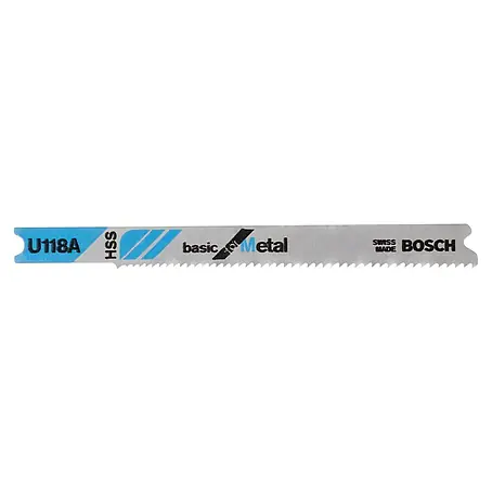 Bosch  Hoja de sierra de calar U118A Basic for Metal