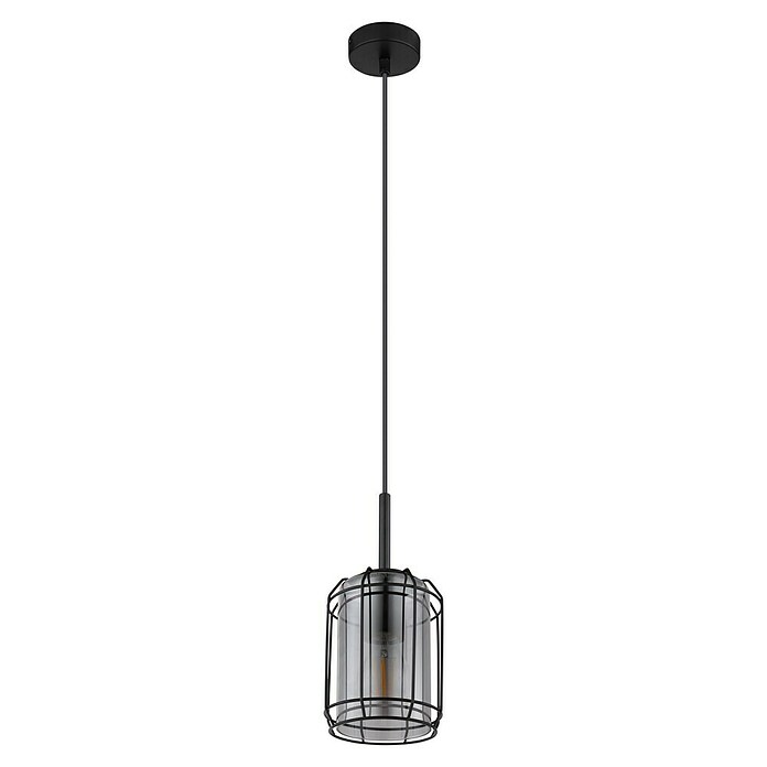 Globo Viseća svjetiljka Kammi  (60 W, Crna, Ø x V: 131 x 1.200 mm, E27) | BAUHAUS