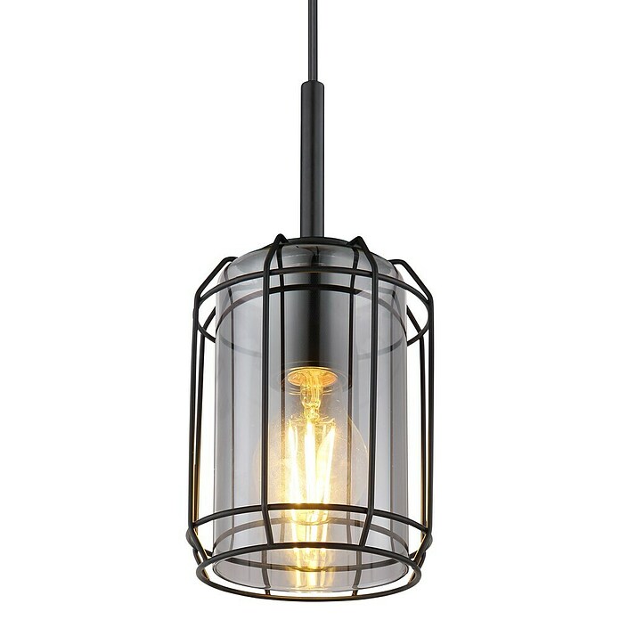 Globo Viseća svjetiljka Kammi  (60 W, Crna, Ø x V: 131 x 1.200 mm, E27) | BAUHAUS