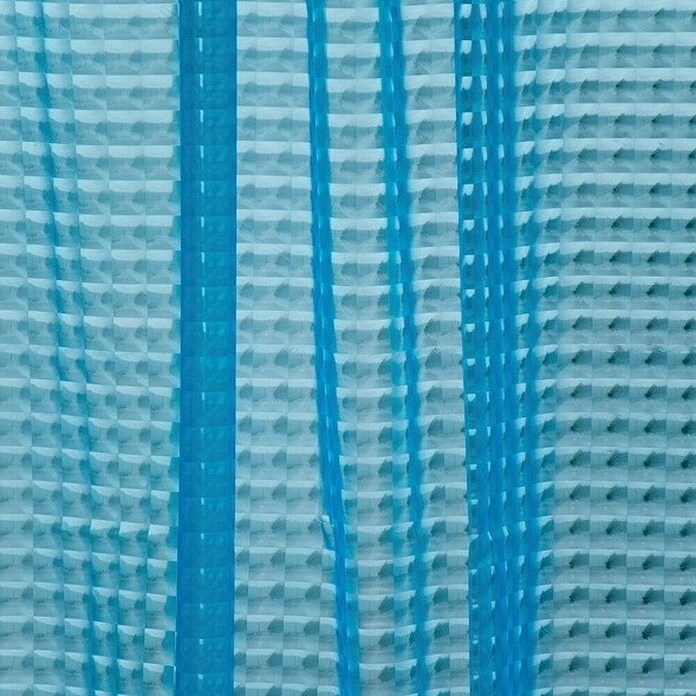 Venus Cortina de baño textil 3D Eva (180 x 180 cm, Azul) | BAUHAUS