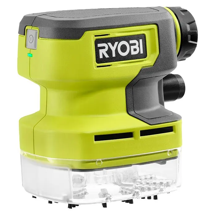Ryobi 4V USB Akku-Staubsauger Mini RDV4-0 - 4 V, Ohne Akku, 70 ml - Der Ryobi Bürstenreiniger ist ein praktisches Werkzeug zur effizienten Reinigung verschiedener Oberflächen. Er entfernt Schmutz mühelos.