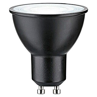 Paulmann Smart-LED-Lampe (GU10, Dimmbar, RGBW, 350 lm, 4,8 W, Schwarz)