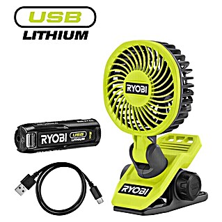 Ryobi 4V USB Accuventilator RCF4-0 (4 V, Excl. accu)