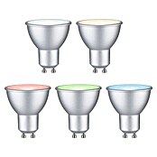 Paulmann Smart-LED-Lampe (GU10, Dimmbar, RGBW, 350 lm, 4,8 W, Chrom) | BAUHAUS