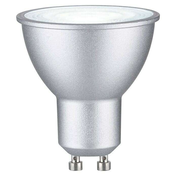 Paulmann Smart-LED-Lampe (GU10, Dimmbar, RGBW, 350 lm, 4,8 W, Chrom) | BAUHAUS