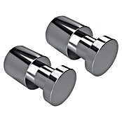 Bemeta Omega Kupaonska kukica za ručnik  (Srebrna, 2 Kom., 30 mm) | BAUHAUS