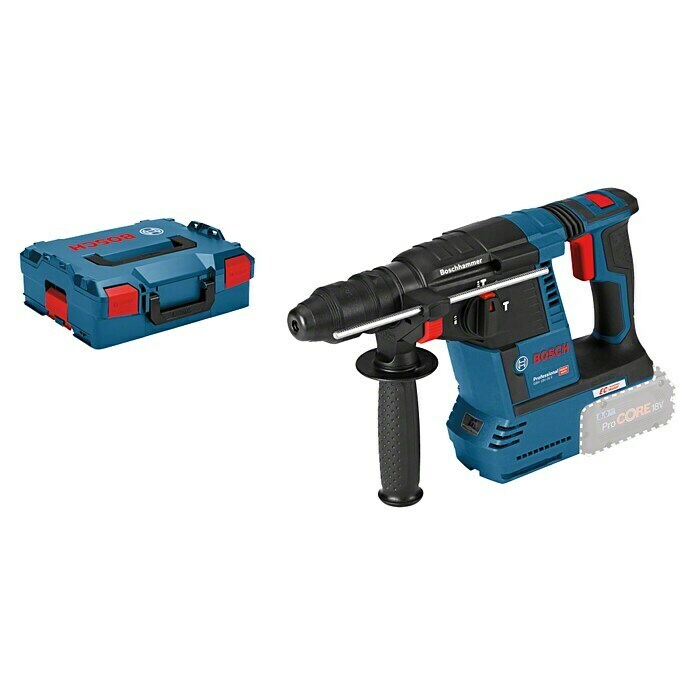 Bosch Professional Akku-Bohrhammer GBH 18V-26 L-Boxx18 V, Ohne Akku, Einzelschlagstärke: 2,6 J Unknown