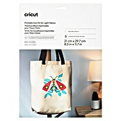 Cricut Aufbügelfolie Light Fabrics (5 Stk., Weiß, L x B: 29,7 x 21 cm) | BAUHAUS