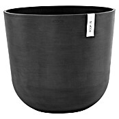 Ecopots Oslo Pflanztopf (Außenmaß (Ø x H): 55 x 48,5 cm, Kunststoff, Dunkelgrau) | BAUHAUS