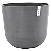 Ecopots Oslo Pflanztopf (Außenmaß (Ø x H): 55 x 48,5 cm, Kunststoff, Grau) | BAUHAUS