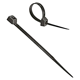 Kabelbinder (Schwarz, 200 x 3,5 mm, 100 Stk., Hohe Reißfestigkeit und Langlebigkeit)