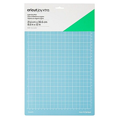 Cricut Joy Xtra Schneidematte LightGrip (Hellblau, L x B: 30,5 x 21,6 cm, Passend für: Cricut Joy Xtra™)