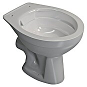 Stand-WC Delta (Spülrandlos, Ohne Spezialglasur, Spülform: Tief, WC Abgang: Waagerecht, Weiß) | BAUHAUS