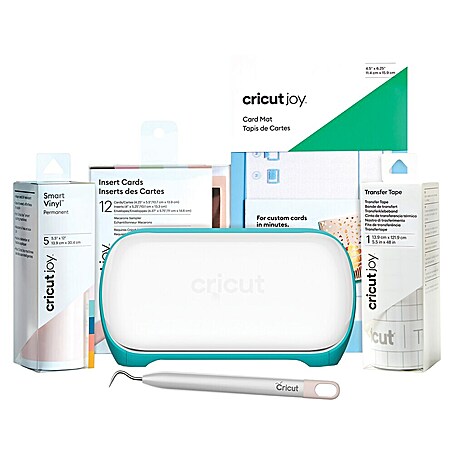 Cricut Joy Schneideplotter Starter Bundle (Bluetooth, Schnittbreite: 10,4 cm, Schnittlänge: 1,2 m)