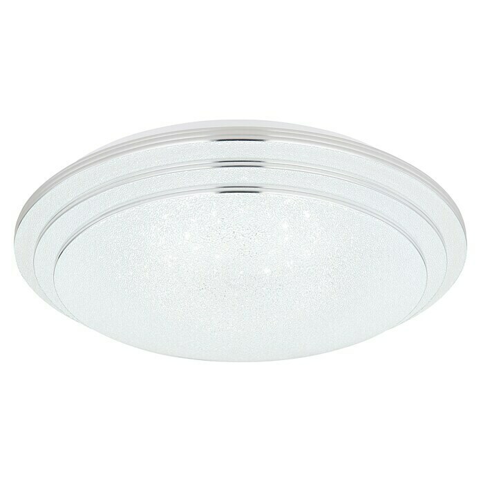 Globo LED-Deckenleuchte rund Aley (18 W, Mehrfarbig, Weiß, Ø x H: 40 x 9,5 cm) | BAUHAUS