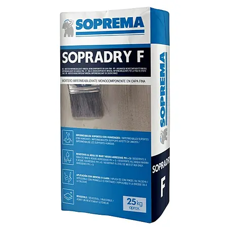 Soprema  Mortero de impermeabilización SopraDry-F