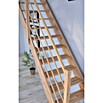 Starwood Raumspartreppe Eiche 3000 (Breite: 60 cm, Eiche, Material Handlauf: Holz, Natur, Montageseite Geländer: Rechts, Geschosshöhe: 279,5 cm) | BAUHAUS