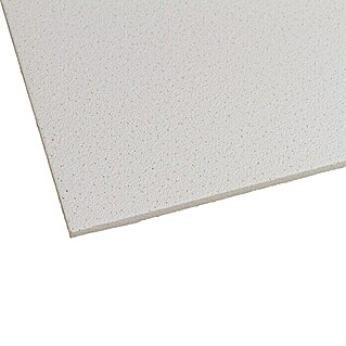 THU Ceiling Solutions Placa de techo Basic 2 (L x An: 59,5 x 59,5 cm, Blanco, Número de componentes: 12 ud., Granuloso)
