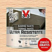 V33 Barniz para madera Mate Ultra Resistente (Incoloro, Mate, 250 ml)