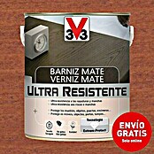 V33 Barniz para madera Mate Ultra Resistente (Sapelly, Mate, 2,5 l)