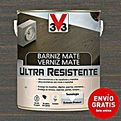 V33 Barniz para madera Mate Ultra Resistente (Wengué, Mate, 2,5 l)