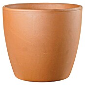 Deroma Pflanzkübel rund Egg Pot Cotto Garden (Außenmaß (Ø x H): 24,6 x 21,7 cm, Naturmaterialien, Terrakotta) | BAUHAUS