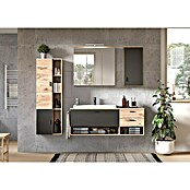 xonox.home Grado Hochschrank Grado (B x T x H: 48 x 35 x 144 cm, Nox Oak) | BAUHAUS