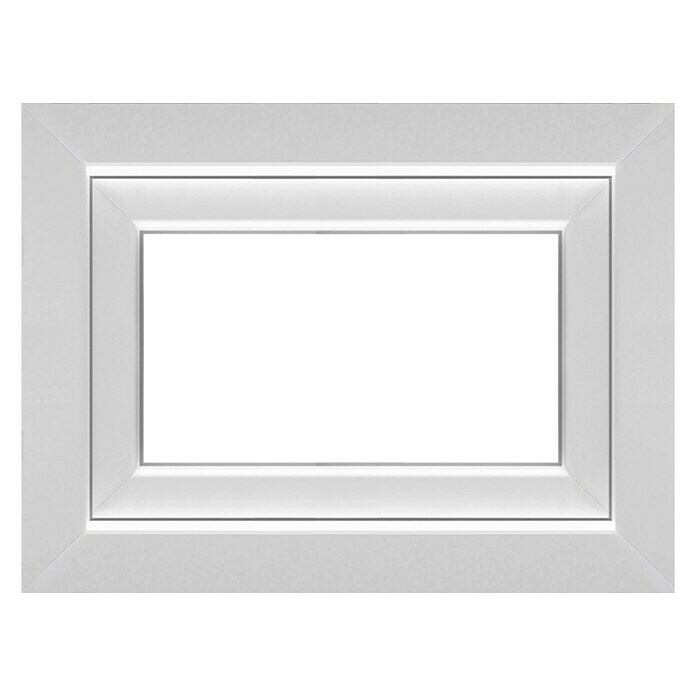 Solid Elements Kunststofffenster Q71 Supreme (B x H: 80 x 60 cm, Links, Weiß)