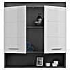 xonox.home Scout Hängeschrank Scout (B x T x H: 74 x 24 x 79 cm, Weiß/Rauchsilber) | BAUHAUS