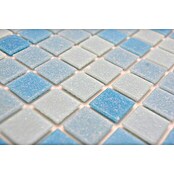 Mozaik pločica Quadrat Crystal Mix GM A 331P  (32,7 x 30,5 cm, mješano svijetlo plava, Sjaj) | BAUHAUS