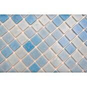 Mozaik pločica Quadrat Crystal Mix GM A 331P  (32,7 x 30,5 cm, mješano svijetlo plava, Sjaj) | BAUHAUS
