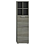 xonox.home Silver Hochschrank Silver 2 (B x T x H: 40 x 33 x 146 cm, Rauchsilber) | BAUHAUS