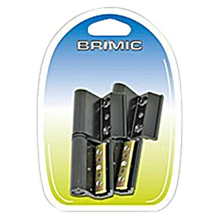 Micel Brimic Bisagra 6812 (L x An: 170 x 120 mm, Negro, DIN-Izquierda)