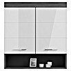 xonox.home Scout Hängeschrank Scout (B x T x H: 74 x 24 x 79 cm, Weiß/Rauchsilber) | BAUHAUS