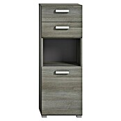 xonox.home Silver Midischrank Silver (B x T x H: 40 x 33 x 109 cm, Rauchsilber) | BAUHAUS