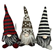 Dekofigur Weihnachtswichtel (Höhe: 18 cm, Sitzend, Farbig sortiert)