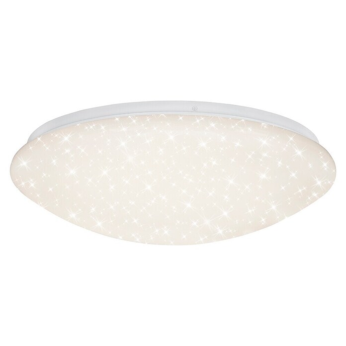 Briloner Led-plafondlamp, rond (22 W, Wit, Ø x h: 39 x 10 cm)