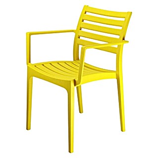 Vrtna stolica Capri (Žuta, 57 x 56 x 82 cm)
